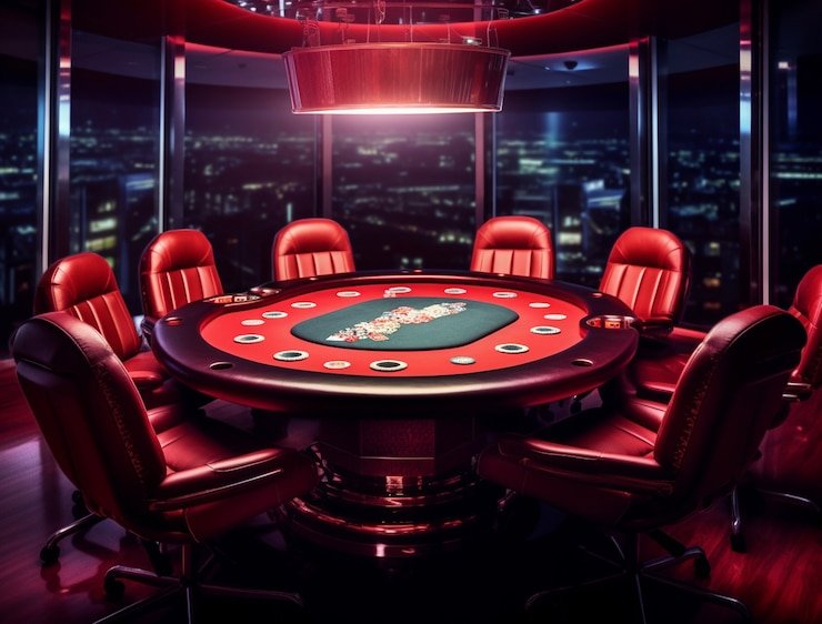 Tampilan studio live dealer Pretty Gaming di platform bidikbet